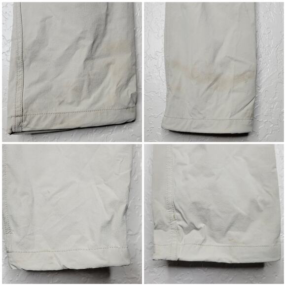 Outdoor Research Ferrosi Pants Womens Size 4 Beige Hiking Climbing UPF 50+ FLAWS - Picture 3 of 12